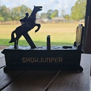 Cast Iron Show Jumper Bank